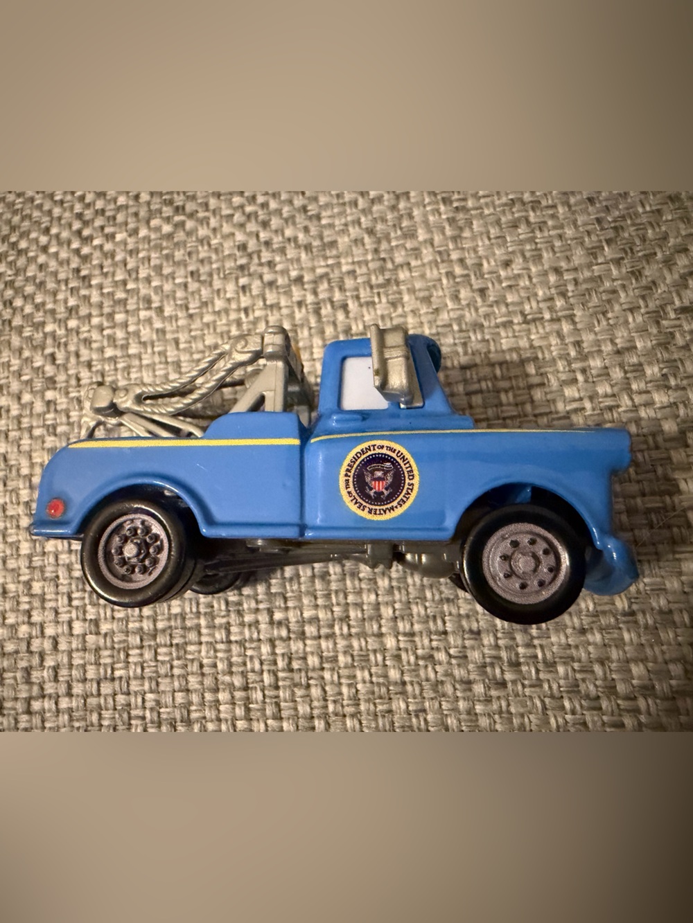 Pixar Cars President Mayer diecast